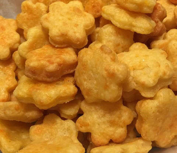 Craquelins au cheddar