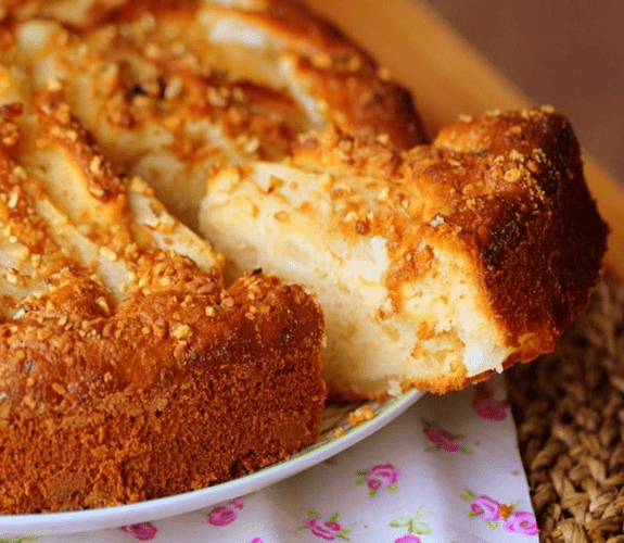 Gâteau aux poires à la Cardamome