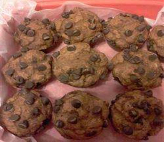 Muffins à la citrouille et pépites de chocolat