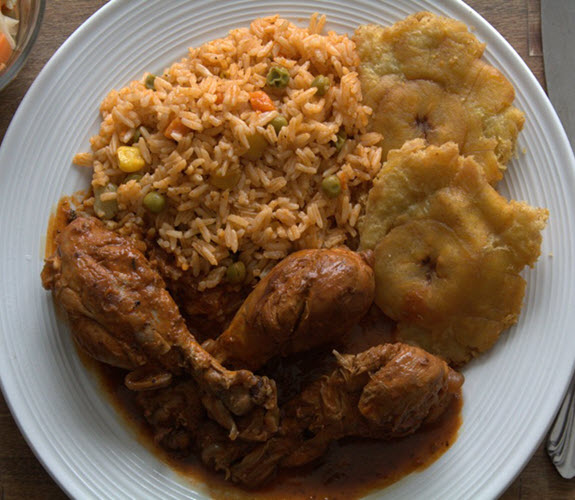 Poulet en sauce haitien2