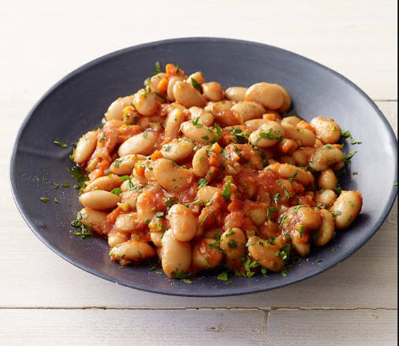 Haricot de Lima à la Grecque